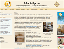 Tablet Screenshot of johnbridge.com